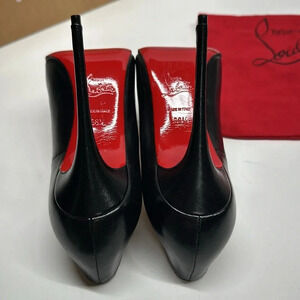 Christian Louboutin So Kate 120 MM Red Sole Classic Pumps High Heel Shoes 38.5